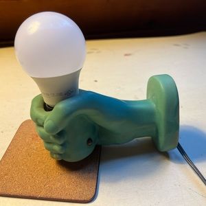 Nancy Funk Ceramics Hand Lamp Wall Mount ✋🏼 💡